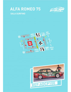 Alfa Romeo 75 Sala Surfing