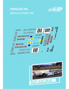 Porsche 956 Barclay LeMans 1985