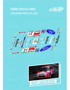Ford Focus WRC Marlboro Portugal 2001