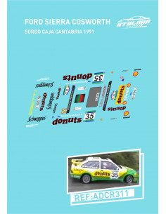 Ford Sierra Cosworth Sordo Caja Cantabria 1991