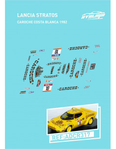 Lancia Stratos Caroche Costa Blanca 1982