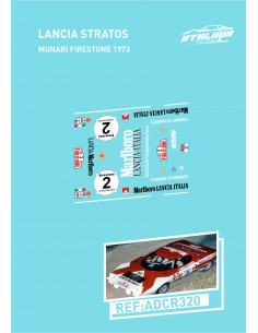 Lancia Stratos Munari Firestone 1973