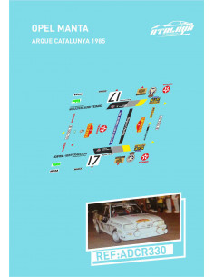 Opel Manta Arque Catalunya 1985