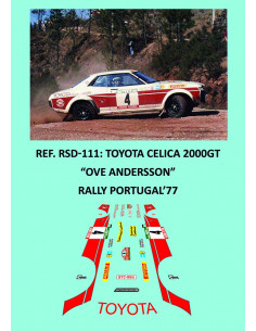 Toyota Celica 2000GT Oven Andersson
