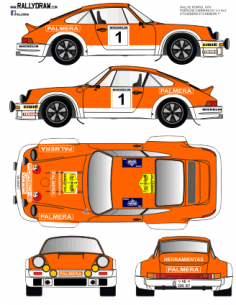 Porsche 911 rsr Etchebers Ferrol 1979