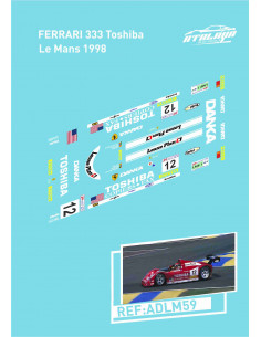 Ferrari 333 Toshiba Le Mans 1998