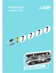 Ferrari 330 S Le Mans 1957