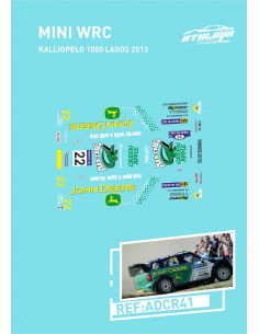 Mini WRC Kalliopelo 1000 Lagos 2013