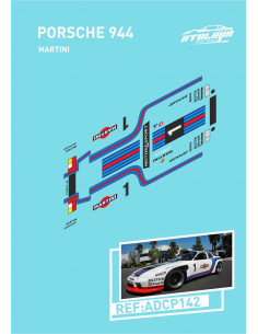 Porsche 944 Martini