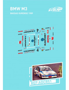 BMW M3 Bassas Ourense 1989