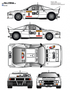 Lancia 037 Panontin Race 1986