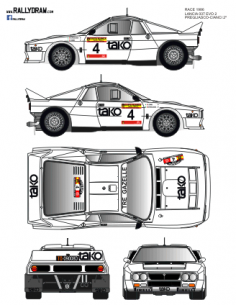 Lancia 037 Pregliasco Race 1986