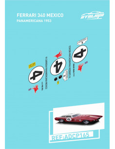 Ferrari 340 Mexico Panamericana 1953