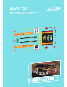 Seat 124 Franquesa 124 Firestone 1979