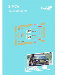 Simca Rally 3 Noriega 1977