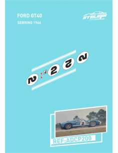 Ford GT40 Sebring 1966