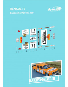 Renault 8 Bassas Catalunya 1981