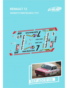 Renault 12 Ragnotti Montecarlo 1973