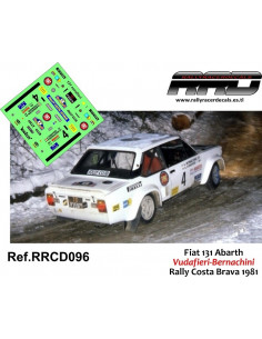 Fiat 131 Abarth Vudafieri-Bernachini Rally Costa Brava 1981