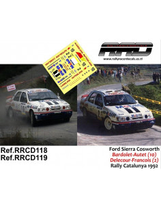 Ford Sierra Cosworth Delecour-Francois Rally Catalunya 1992