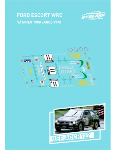 Ford Escort WRC Vatanen 1000 Lagos 1998
