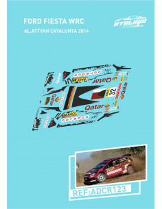 Ford Fiesta WRC Al.Attiyah Catalunya 2014