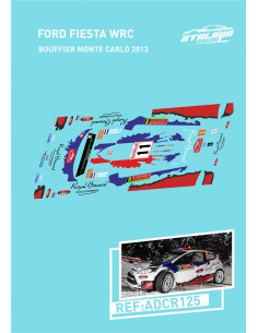 Ford Fiesta WRC Bouffier Montecarlo 2013