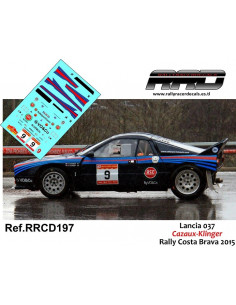 Lancia 037 Cazaux-Klinger Rally Costa Brava 2015