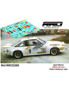Opel Manta Oñoro-Orozco Rally Catalunya 1983