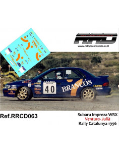 Subaru Impreza WRX Ventura-Julià Rally Catalunya 1996