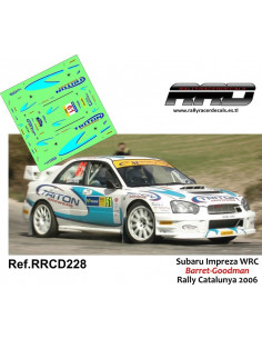 Subaru Impreza WRC Barret-Goodman Rally Catalunya 2006