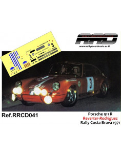 Porsche 911R Reverter-Rodriguez Rally Costa Brava 1971