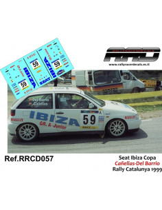 Seat Ibiza Copa Cañellas-Del Barrio Rally Catalunya 1999