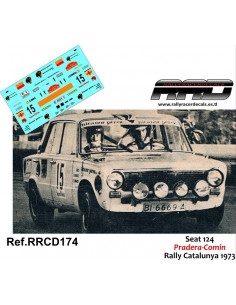 Seat 124 Pradera-Comin Rally Catalunya 1973