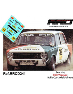 Seat 124 Roiz-Vazquez Rally Costa del Sol 1972
