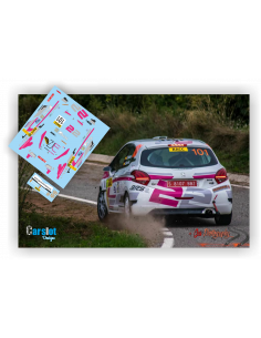 Peugeot 208 R2 Zihara Esteban & Alba Sanchez Rallye Cataluña 2017.