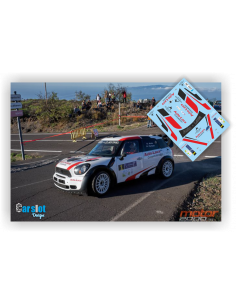 Mini WRC Daniel Sola & Rogelio Peñate Rallyesprint Santiago Del Teide 2018
