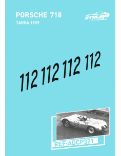 PORSCHE 718 TARGA 1959