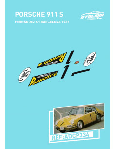 Porsche 911S Fernandez 6H Barcelona 67