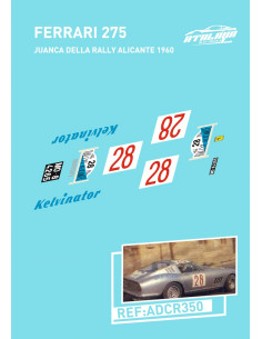 Ferrari 275 Juncadella Rally Alicante 60
