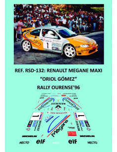 Renault Megane Maxi - Oriol Gómez - Rally Ourense 1996