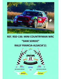 Mini Countryman WRC - Dani Sordo - Rally Francia-Alsacia'11