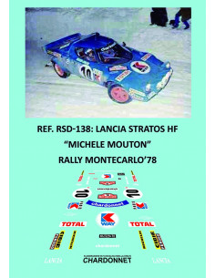 Lancia Stratos HF - Michele Mouton - Rally Montecarlo 1978