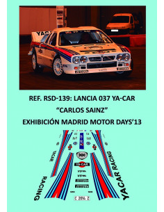 Lancia 037 Ya-Car - Carlos Sainz - Exhibición Madrid Motor Days 2013