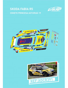 skoda Fabia R5 Cohete Rally Princesa de Asturias 2019