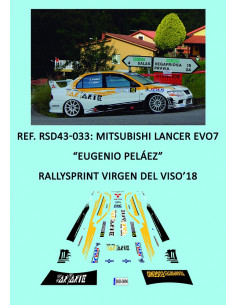 Mitsubishi Lancer Evo VII - Eugenio Peláez - Rallysprint Virgen del Viso 2018