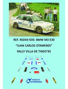 BMW M3 E30 - Juan Carlos Otamendi - Rally Villa de Tineo 1995