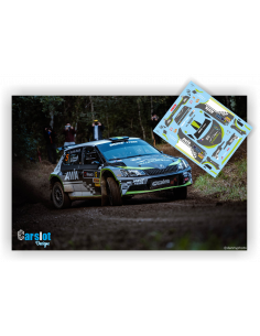 Skoda R5 Gorka Eizmendi & Diego Sanjuan Rallye  Tierra de Auga 2020