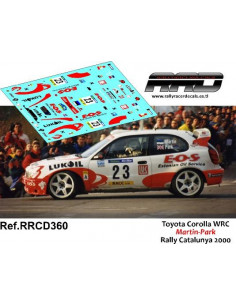 Toyota Corolla WRC Martin-Park Rally Catalunya 2000