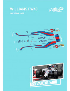 Williams FW40 Martini 2017